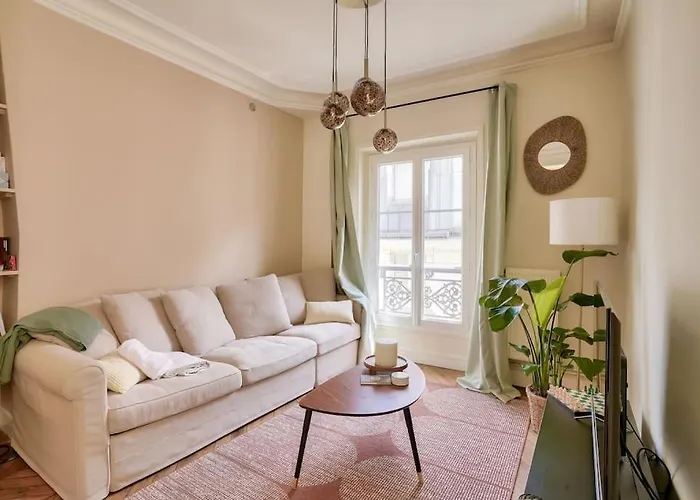 Superb 1 Bed Flat 5min Walk From The Louvre Apartman